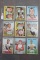 9 Vintage Baseball Collector Cards TOPPS 1960's