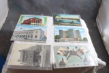 6 Antique Postcards of Rochester Minnesota Post Office, Silver Lake, Kahler Hotel,