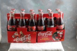 2 Classic Coke Christmas Coca Cola 6 Packs from 1996 in Cartons Unopened