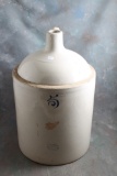 5 Gallon Red Wing Stoneware Jug Small Wing