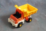 Fisher Price 1979 Dump Truck Made in USA Measures 10.5