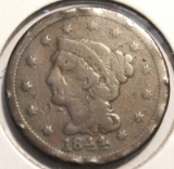 1844 Large Cent