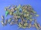 Bag of Vintage Green & Grey Army Men 1 4”  others 1-2” each – appx 8 oz