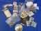 Huge Bag of Craft Items from Woven Labels to Mini Clothes pins