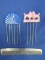 Glamourlift Hauir Pick (Pink Poodles), Blue Shell Hair Pick & Deltar Comb (Sweden)