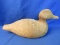 Wood Duck Decoy by The Wooden Bird Factory – 12” long – Head is Removable