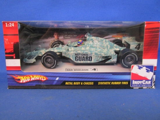 Hot Wheels 1:24 Scale Indy Car Series 2009 Dan Wheldon #4 National Guard NIB