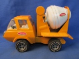 1970s Tonka Cement Mixer – 8 1/4” long – Orange