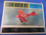 1968 Eldon Match Kit – Model of German Albatross D-III Airplane – Still Sealed