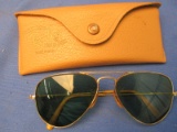 Vintage Prescription Sunglasses – Bausch & Lomb Ray-Ban – 12 Kt gold filled rims