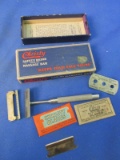 Christy Safety Razor “Keeps Your Face Young” - In Box with Blades & Paper