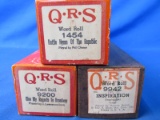 3 QRS Piano word Rolls “Battle Hymn of the Republic”,”Inspiration Tango”,”Give My Regards