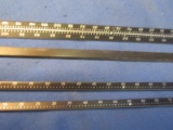 NOS IBM Selectric Typewriter Parts: Copy Guide Scale & Front Scale in Orig, Tube