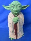 Vintage Star Wars 1981 Yoda  Puppet– 7 1/2” Tall – Marked Lucas Film Ltd. - Rooted hair