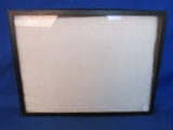 Glass Faced Display Case - 12” x 16” x 1” Deep   - Good  Used Condition