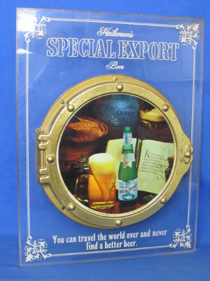 Heileman's Special Export Beer – Lighted Sign – Measures 15 3/4” x 12”