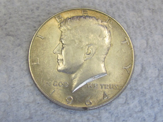 1964-D Kennedy Half Dollar – 90% Silver