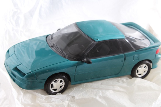 1991 GEO STORM GSI Teal Blue Metallic Promo Car in Box by AMT Ertl #6963