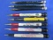8 Vintage “Dialer” Adverising Mechanical Pencils – 3 are Bell System, 3 are 8 ball & 2 are