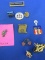 Assorted Pins & Medallion – Please see Photos