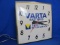 “Varta Batteries – The Key to Better Ignition” Electric Wall Clock – Works – 15 1/4” square
