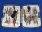 Small Plano Plastic Case with Fly Fishing Lures