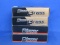 4 Boxes of Blazer 9mm Luger Cartridges – 2 Boxes are Brass – All are Full