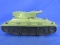 Molded Plastic Toy Tank with spinning Turret 8” L & 4” T – No Markings