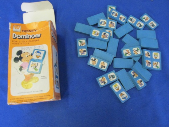 Vintage Whitman “Disney Dominoes” - (Used) & Box