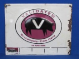 Metal Sign “Validated Brucellosis-Free Herd” - 11 1/2” x 9”