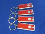 4 Key Chains with Flashlight – All Work -
