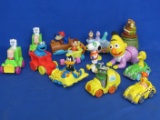 Lot of Sesame Street, Looney Tunes & Disney Small Child's Toys
