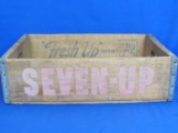 7-Up Wood Crate - “Fresh Up” with 7Up – Minneapolis, MN – About 18” x 11 3/4”