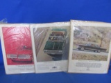 3 Vintage 1960's Automobile Ads – Full Page Magazine – 10x 14 pages