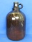 Vintage 1 Gallon Brown Glass Jar – Made by Hazel-Atlas