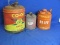 Co-Op Farmers Union Central Exchange 5 Gal Can – 2 other cans with spouts
