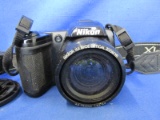 Nikon CoolPix L105 Digital Camera With Original Box & Instructions