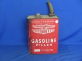 2 Gallon Gasoline Filler Can -empty