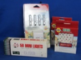 Lot: Lemax Village – 2 Boxes of Mini Lights & AC Power Adapter – New in Box