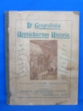 1901 “History of Geographical Discoveries” by Jules Verne in Swedish  - Ads on Back of Covers