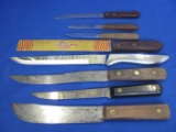 Mixed Lot of Vintage Kitchen Knives” Colonial, Imperial, Burns, Robinson & more
