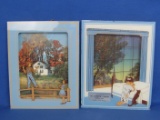 2 Salesman Samples from the Vernon Company Newton, IA. “The Show-Off” & Partners At Prayer”