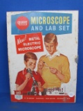 Case Only: Tin Gilbert Microscope and Lab Set – 11 1/2” x 8 1/2” - 3 1/2” deep