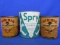 3 Vintage Tins  -2 Pik-Nik Shoestring Potatoes & 1  Spry Pure Vegetable Shortning Tin