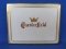 Chesterfield Cigarettes Tin – White & Gold – 5 1/2” x 4 1/2”