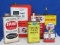 6 Vintage Tins: Sears Machine Oil, Triple-X, Sta-Bil, 3 in 1, RuGlyde – Tallest is 7 1/4”