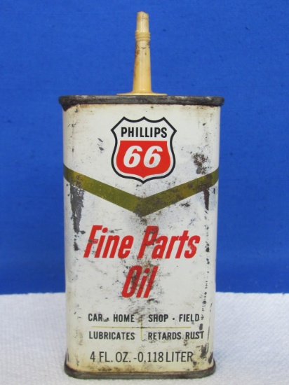 Phillips 66 Fine Parts Oil Tin – 5” tall – Made in USA