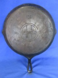 Griswold Cast Iron Skillet Griddle 108/201 w/ Large Block Logo