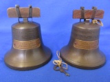 2 Vintage Liberty Bell Coin Banks (One with Key) – Farmer”s National Bank Dodge Center
