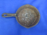 Miniature Cast Iron Skillet -4” appx